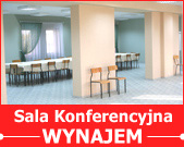 Hurtownia Paliw i Olej�w Silnikowych PRONAR Sp. z o. o. przedk�ada ofert� na wynajem sali konfe-rencyjnej o powierzchni 330m2 z zapleczem kuchennym i sanitarnym znajduj�cej si� w budynku Hurtowni Paliw i Olej�w PRONAR Sp. z o.o. 
w Bia�ymstoku przy ul. Handlowej 6. Sala Konferencyjna ma bardzo wysoki standard wyko�-czenia, cena za wynajem do uzgodnienia. 
tel. +48 85 744 19 98, fax +48 85 744 19 50