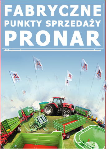 Fabryczne Punkty Sprzeda�y PRONAR
 
W JASZCZO�TACH 44, 17-315 Grodzisk (obok stacji paliw PRONAR, trasa Siemiatycze-Ciechanowiec) tel. kom.: 501 896 472, 501 896 470

W WASILKOWIE k. Bia�egostoku (woj. podlaskie) ul. Ks. W. Rabczy�skiego 1 (przy stacji paliw PRONAR) tel. kom. 501 445 774 lub 501 544 012

Fabryczny Punkt Sprzeda�y PRONAR jest otwarty od poniedzia�ku do pi�tku w godz. 8.00 - 18.00 i w soboty. w godz. 9.00 - 14.00.