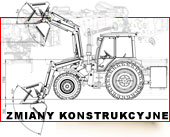 zmiany konstrukcyjne PRONAR